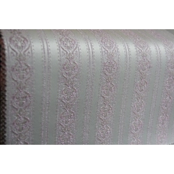 Tkanina stylowa pasy fiolet Lord